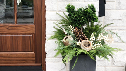 Custom Winter Planter