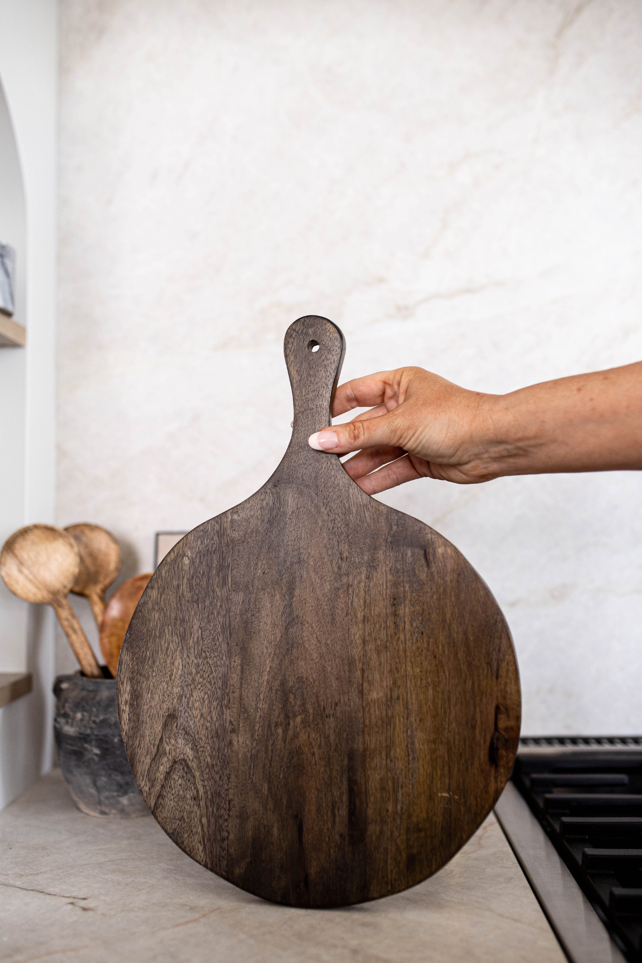 Wooden Earthy Platter