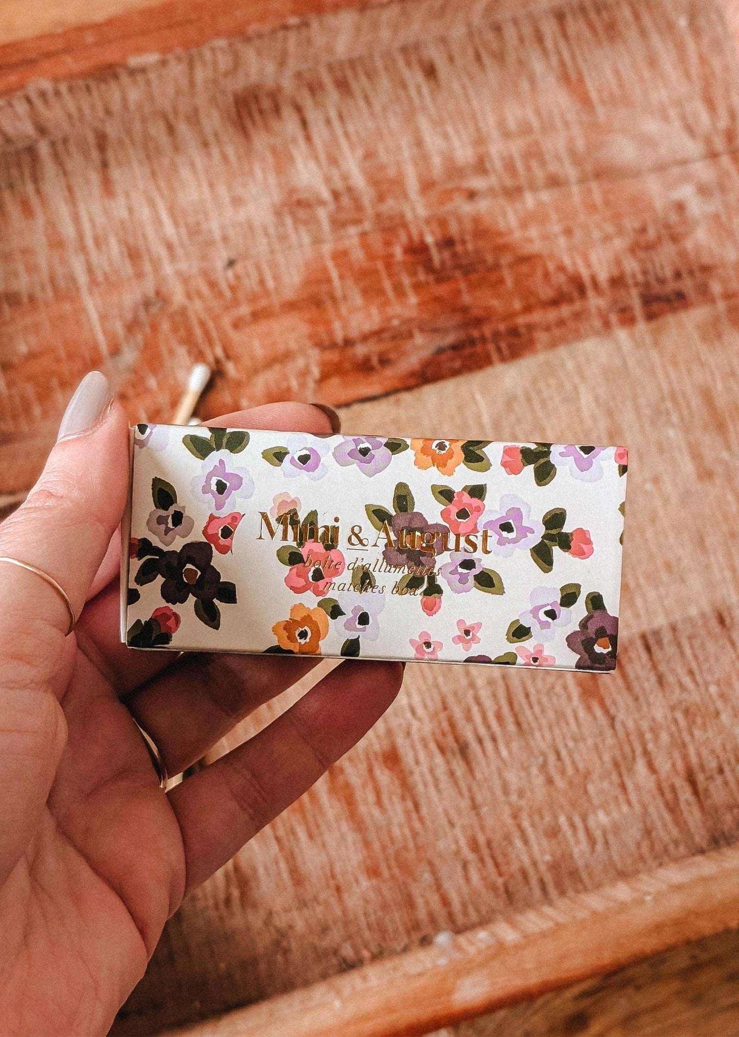 Mimi Floral Matchbox - 30 Sticks