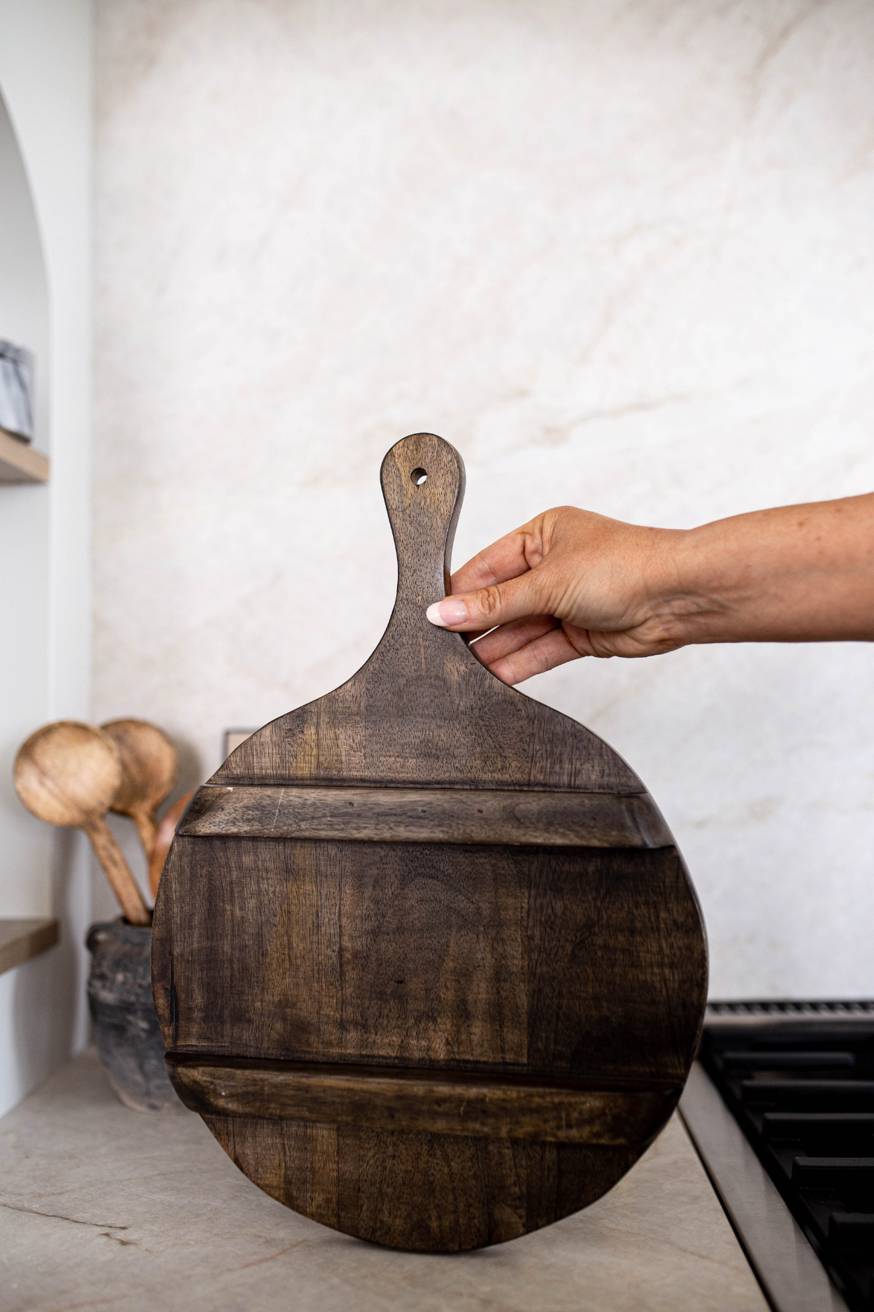 Wooden Earthy Platter