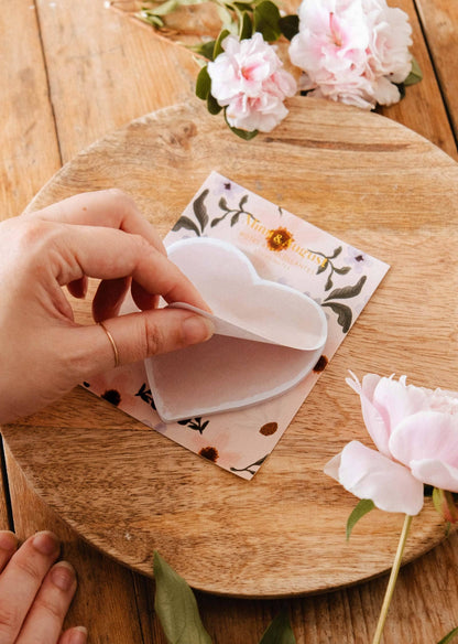 Soft Heart Sticky Notes