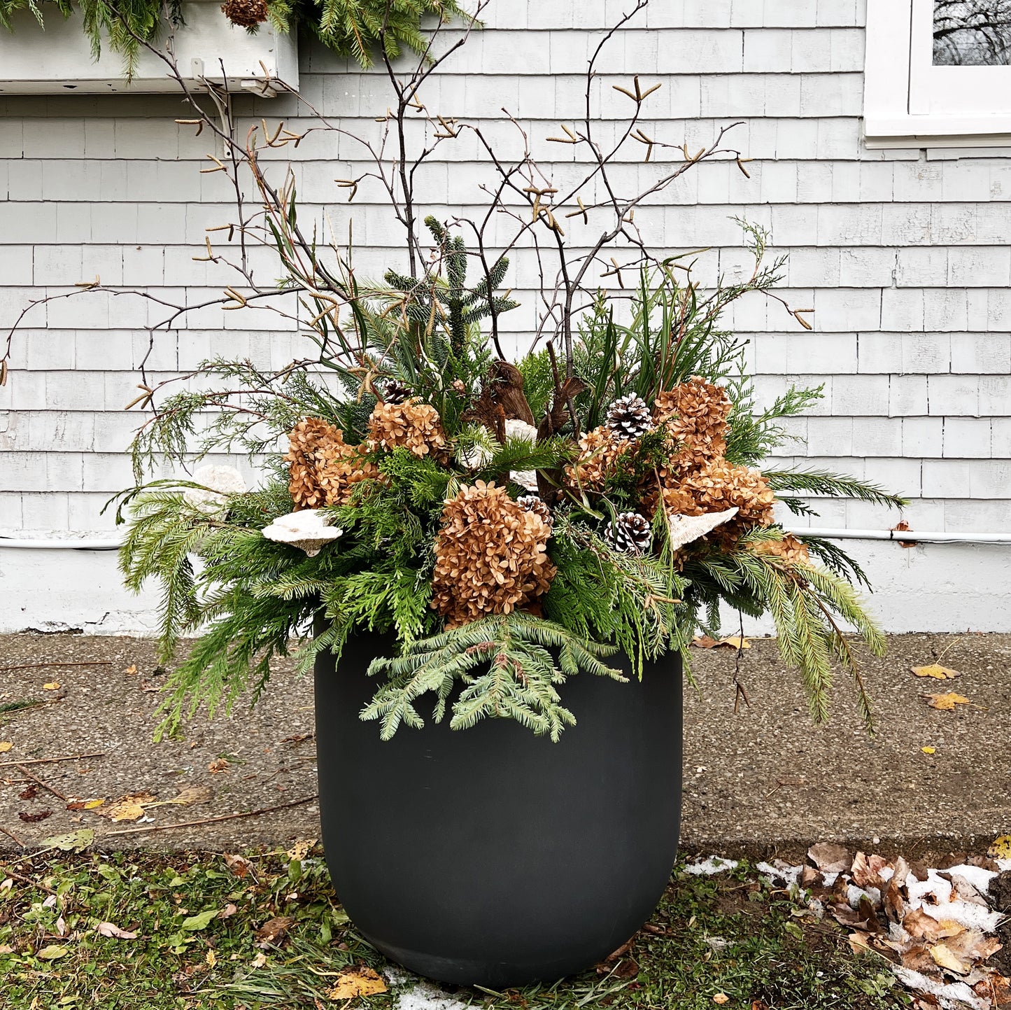 Custom Winter Planter