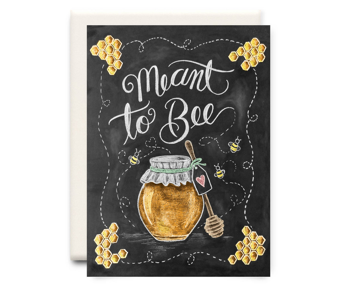 Meant to Bee Greeting Card