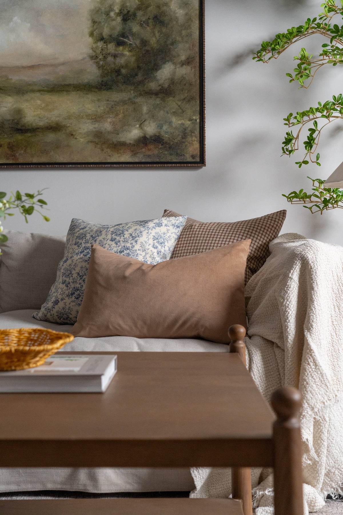 Fawn Corduroy Pillow 16"x 24"