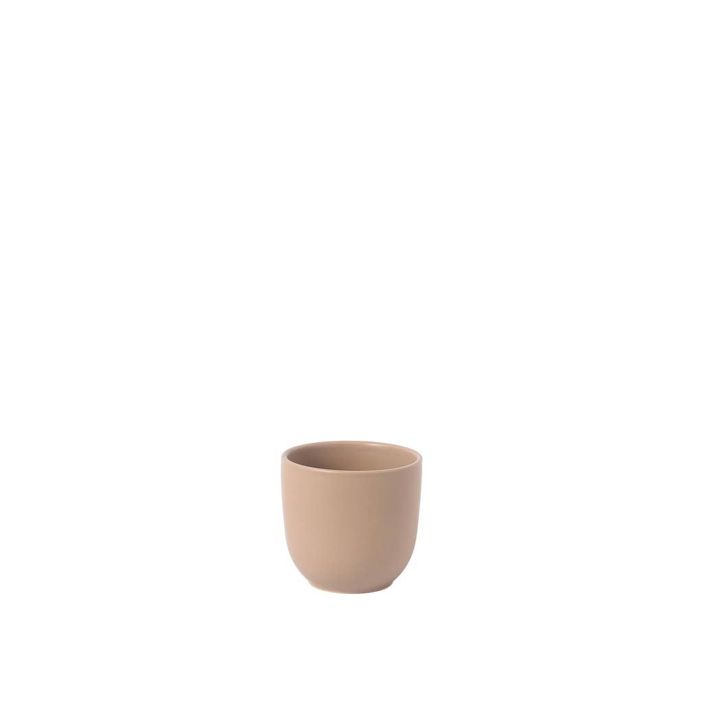 Lana Pot Round Matte Brown - 4.75 x 4.25"