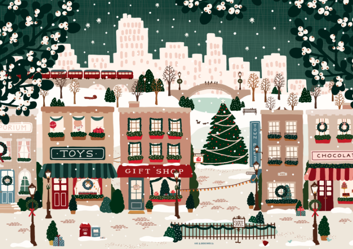 Small Town Holiday | 500-Piece Puzzle