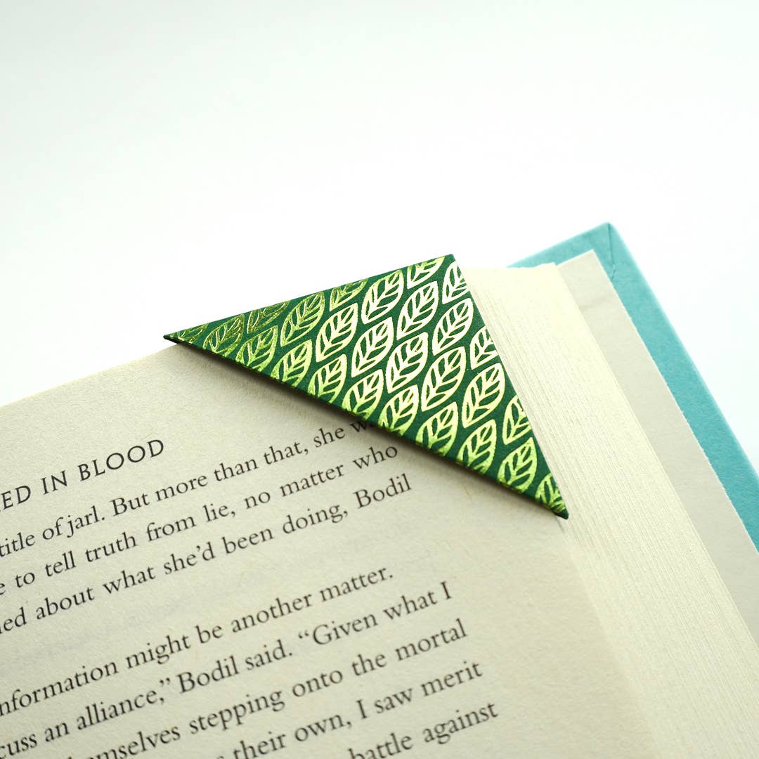 Corner Bookmarks Yellow & Green