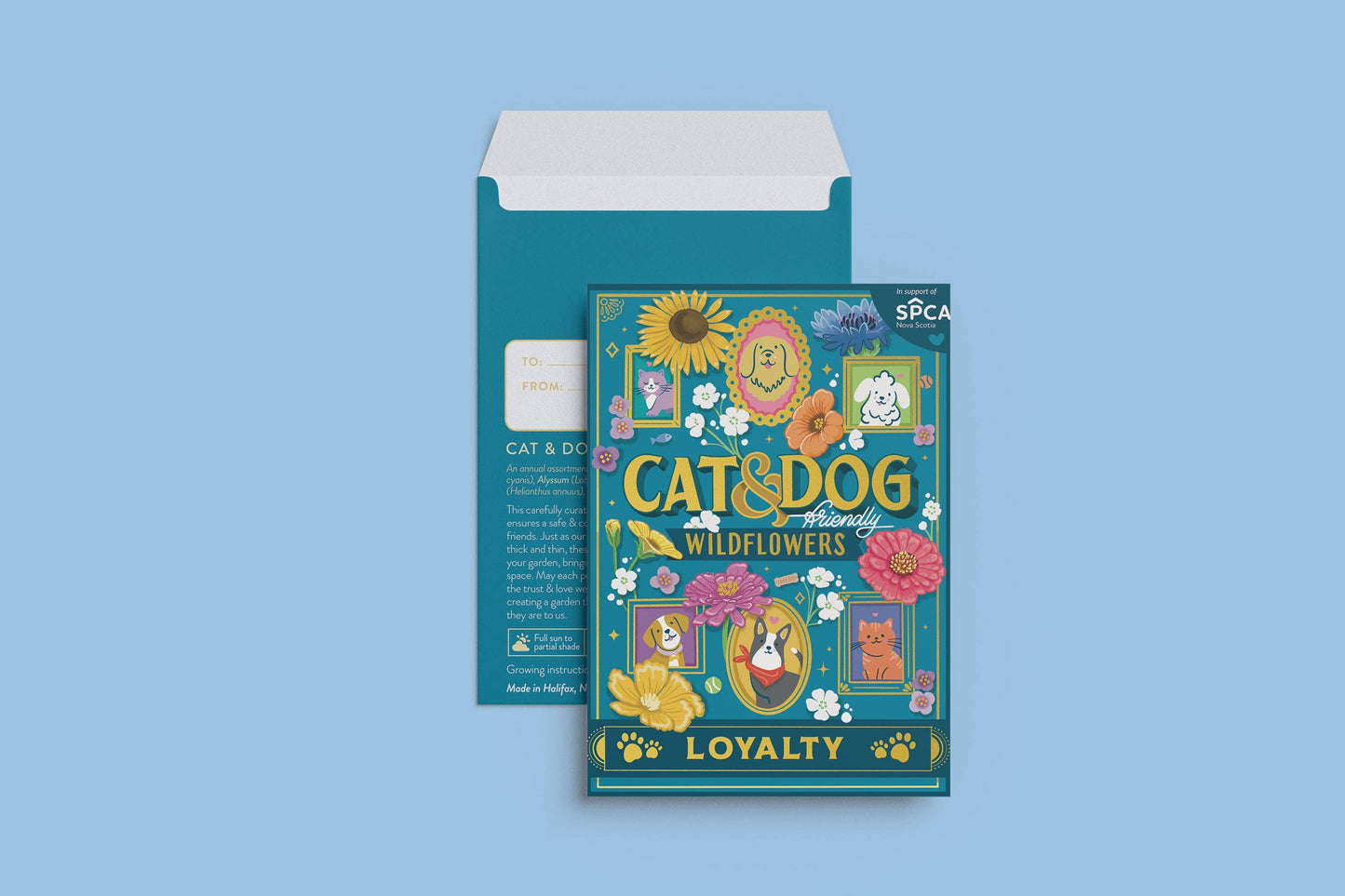 Cat & Dog Friendly Wildflowers - Seed Packet
