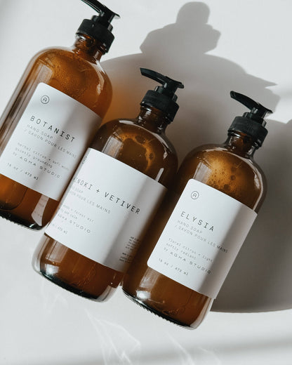 Hinoki + Vetiver Hand Soap