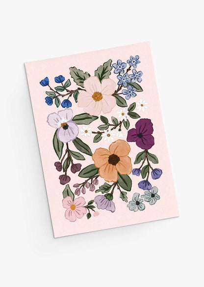 Field of Flowers Greeting Card