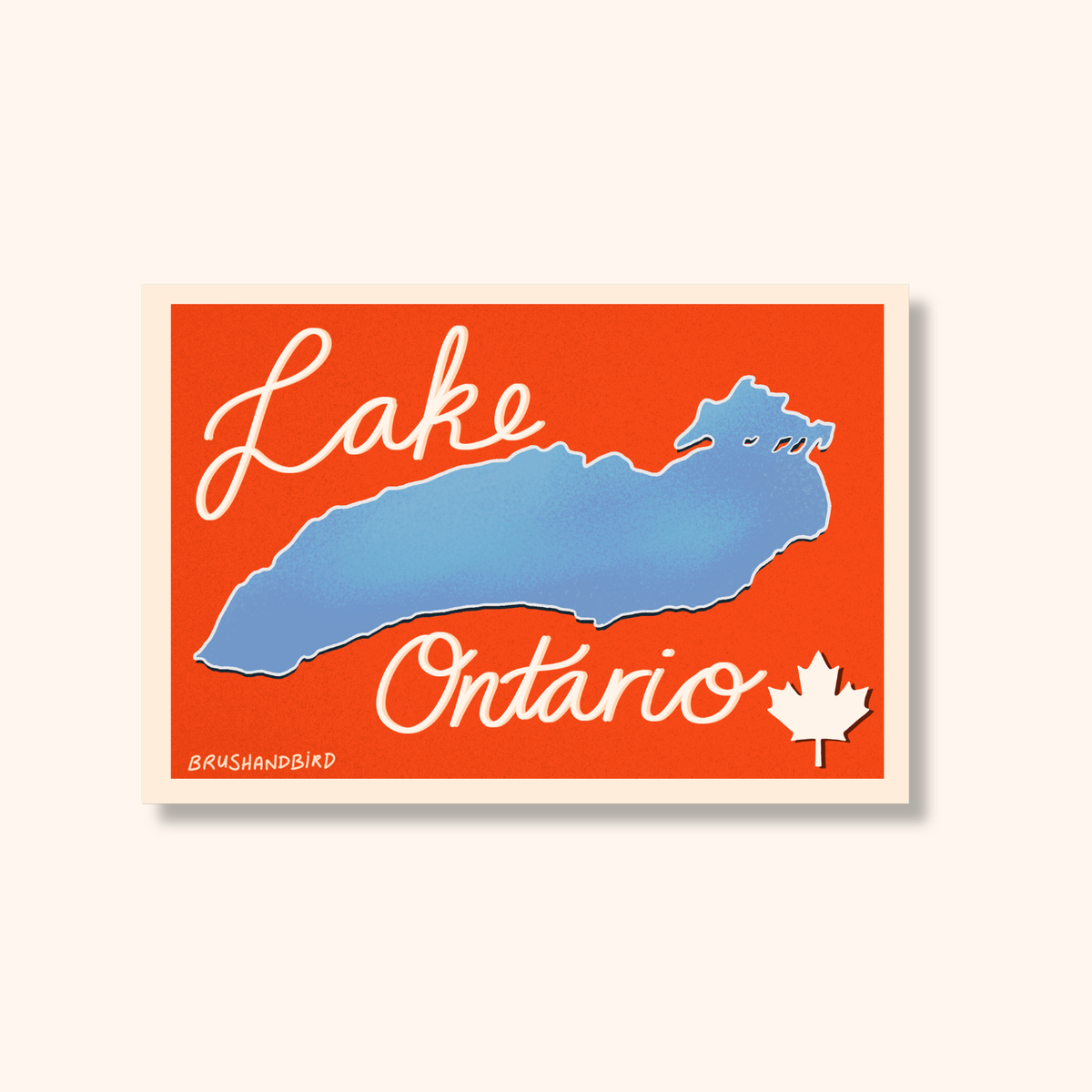 Lake Ontario Vinyl Sticker