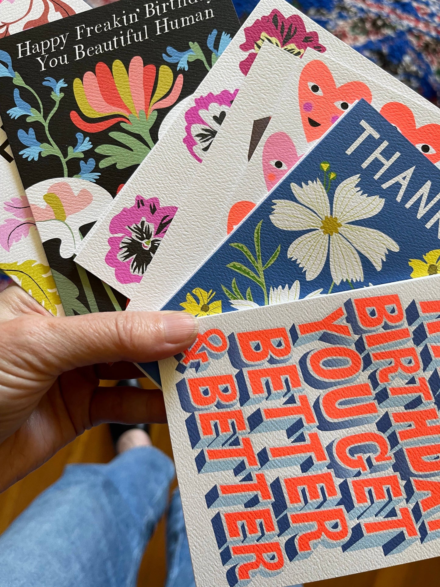 Cosmos Thank You Card