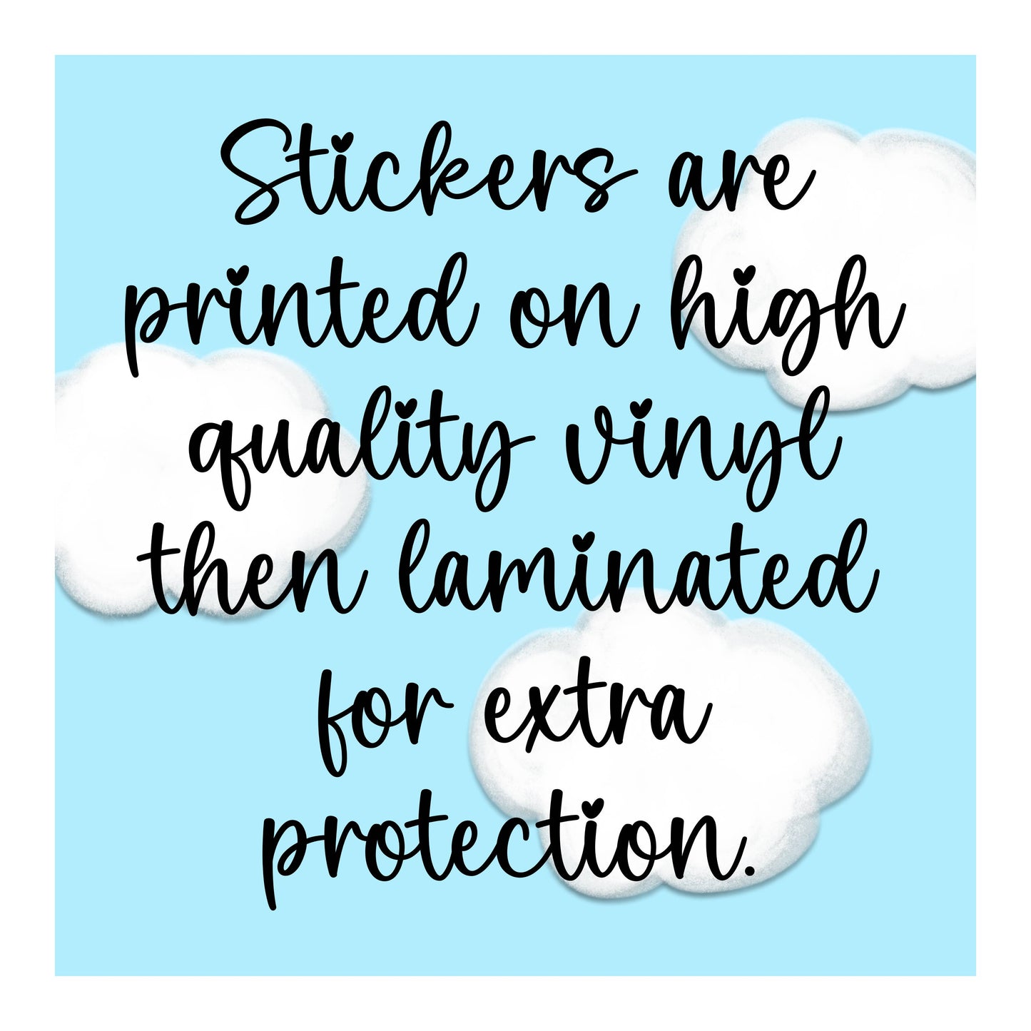 Asssorted Vinyl Stickers