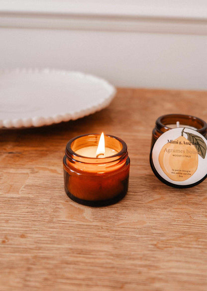 Woody Citrus Mini 2 oz Soy Candle