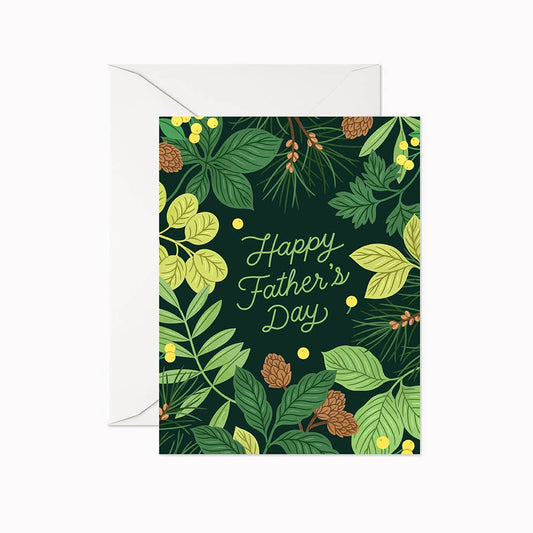 Happy Father's Day Forest Card