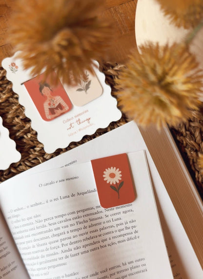 Magnetic Bookmark | Flower