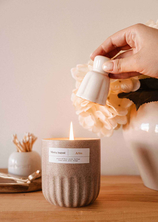 Ceramic Candle Snuffer