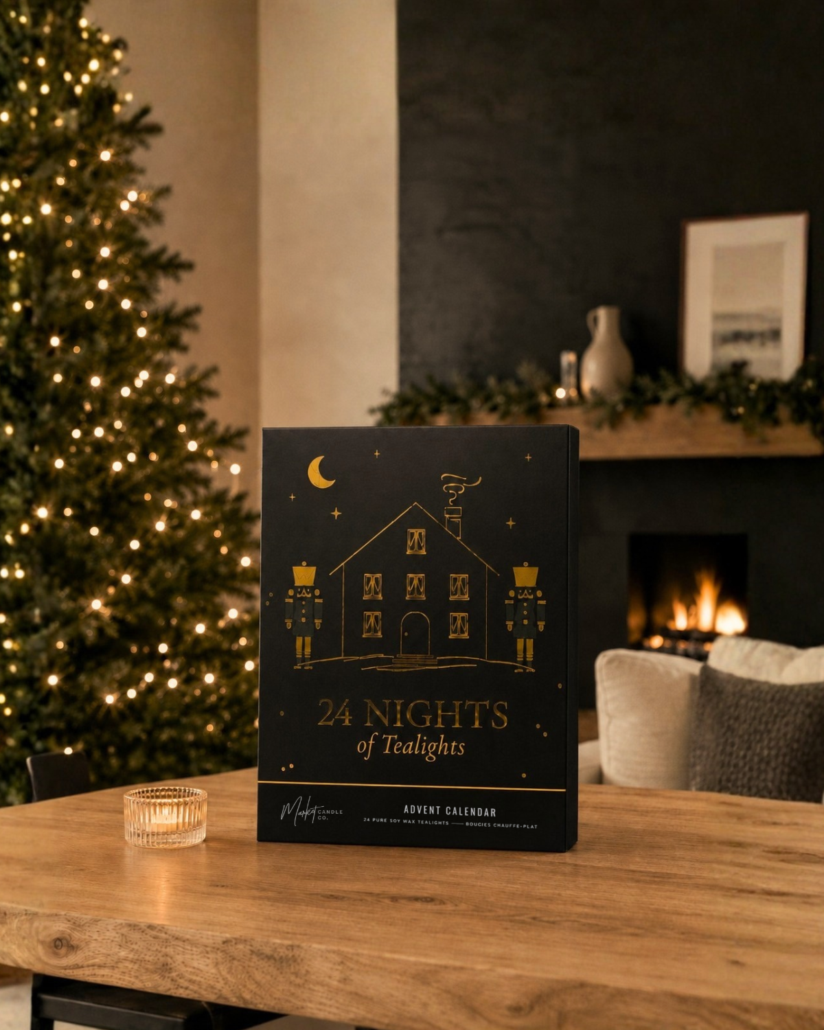 24 Nights of Tealights Advent Calendar