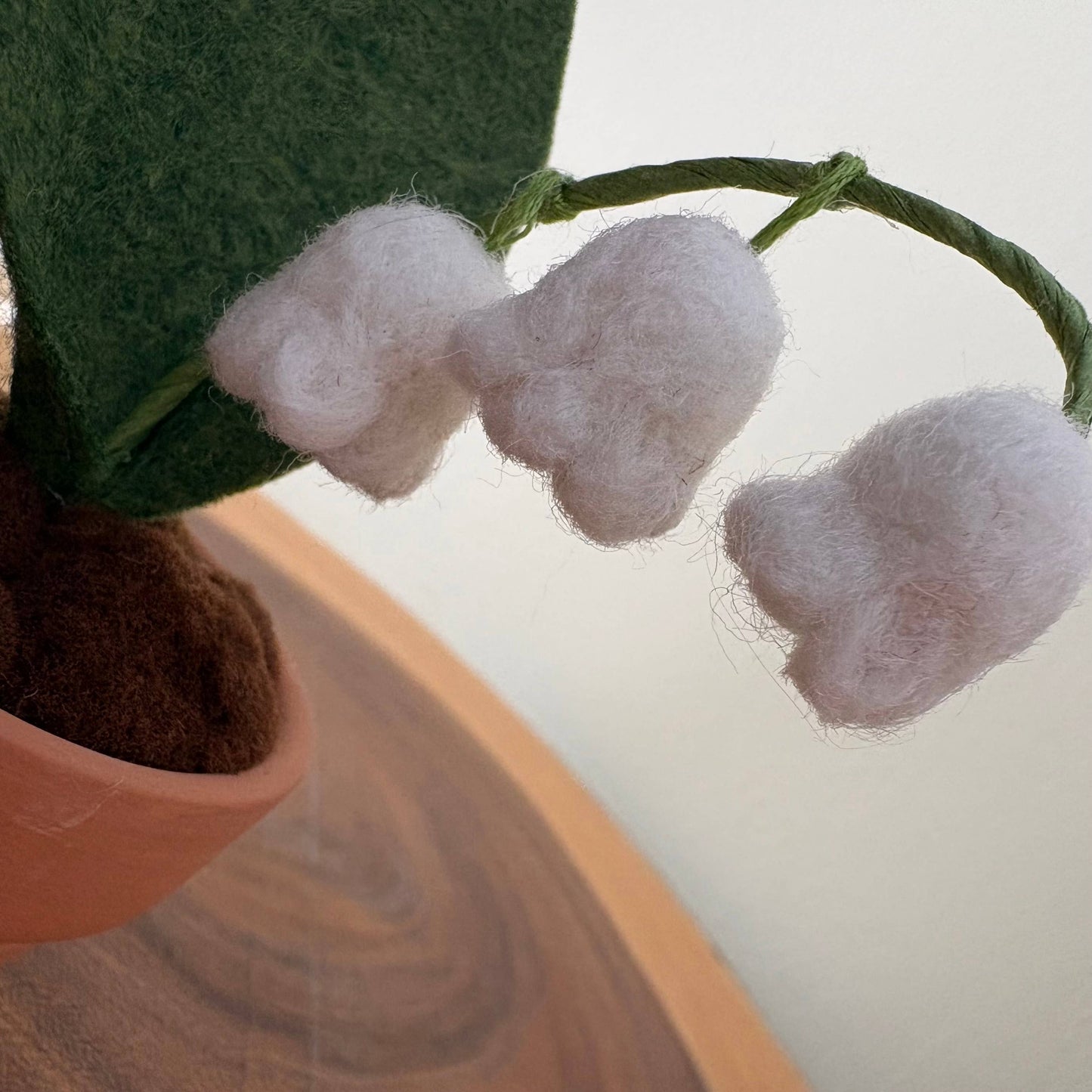 Mini Lily of the Valley Felt Flower