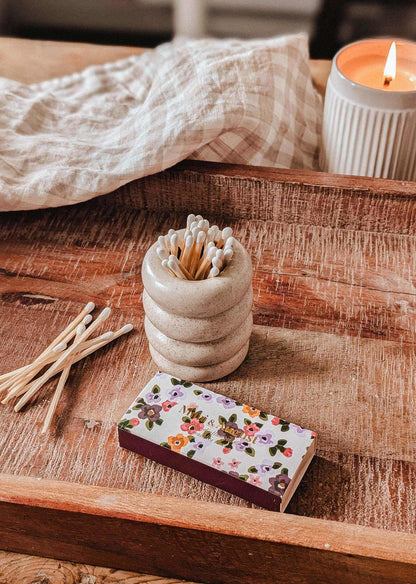 Mimi Floral Matchbox - 30 Sticks