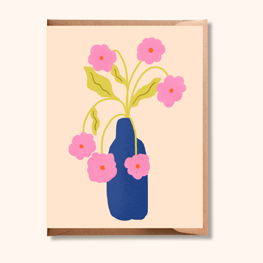 Flower Vase Card