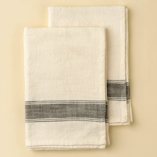 Grain Sack Tea Towels-Set of 2