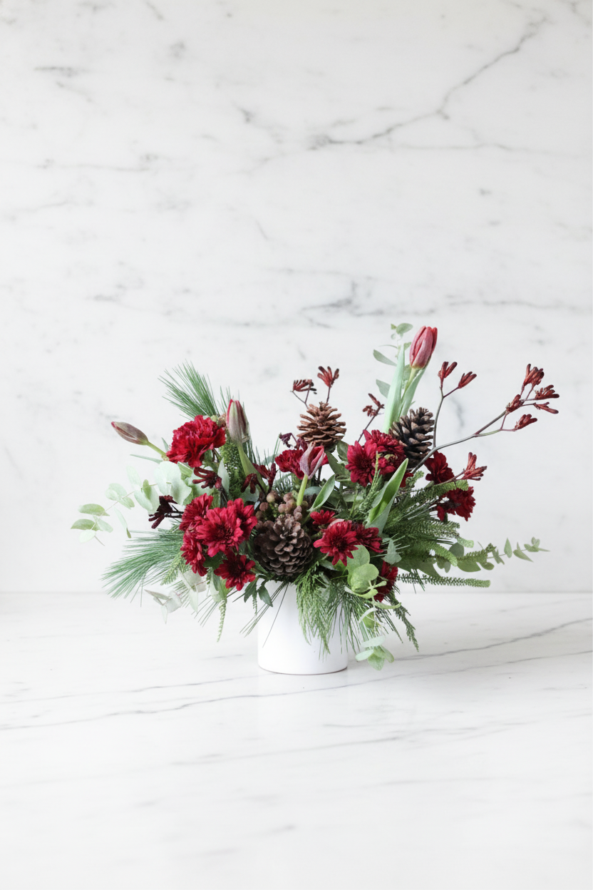 Winter Bloom Arrangement