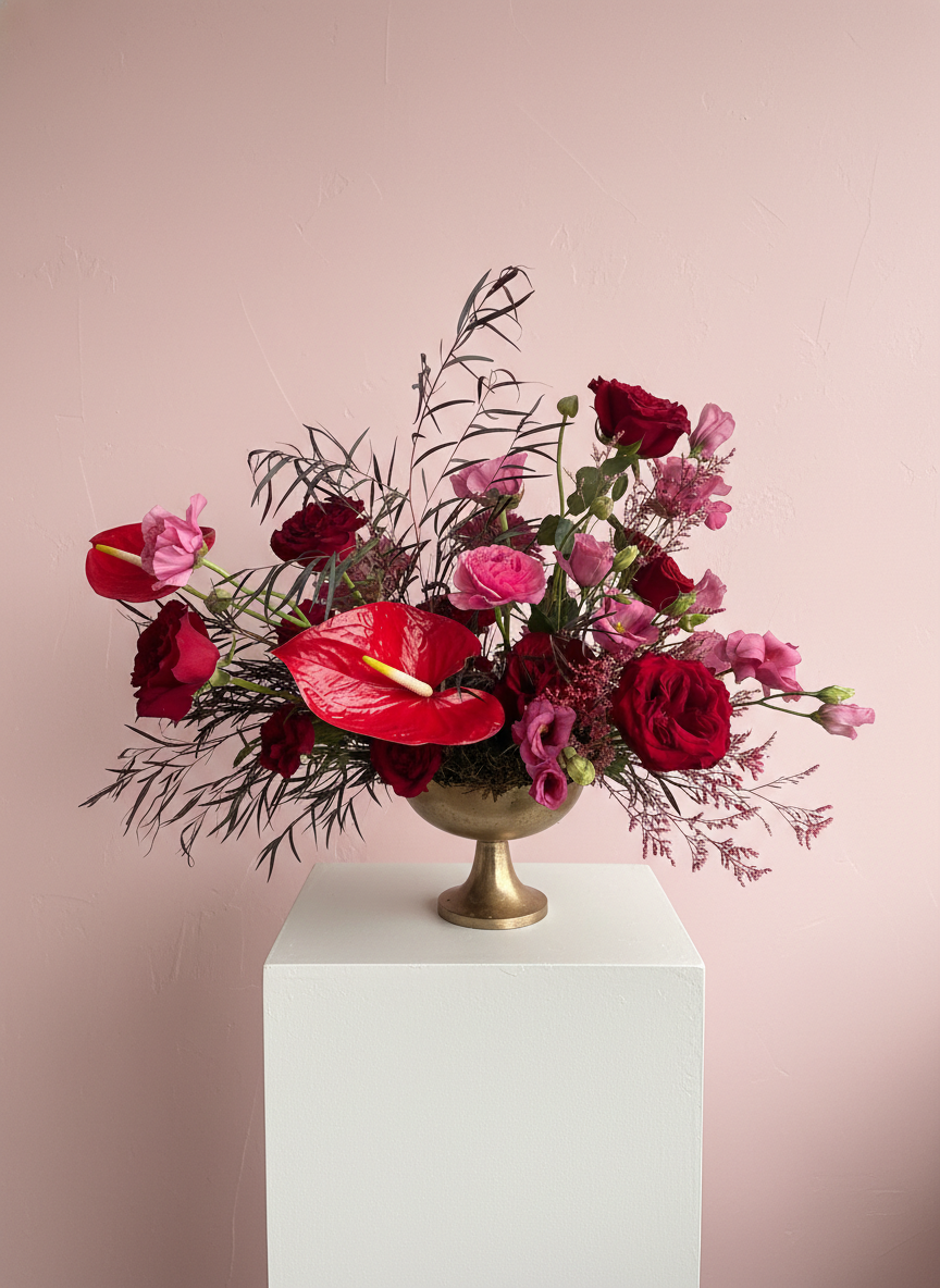 Crimson Crush Arrangement