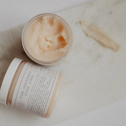 Pink Grapefruit Sugar Scrub
