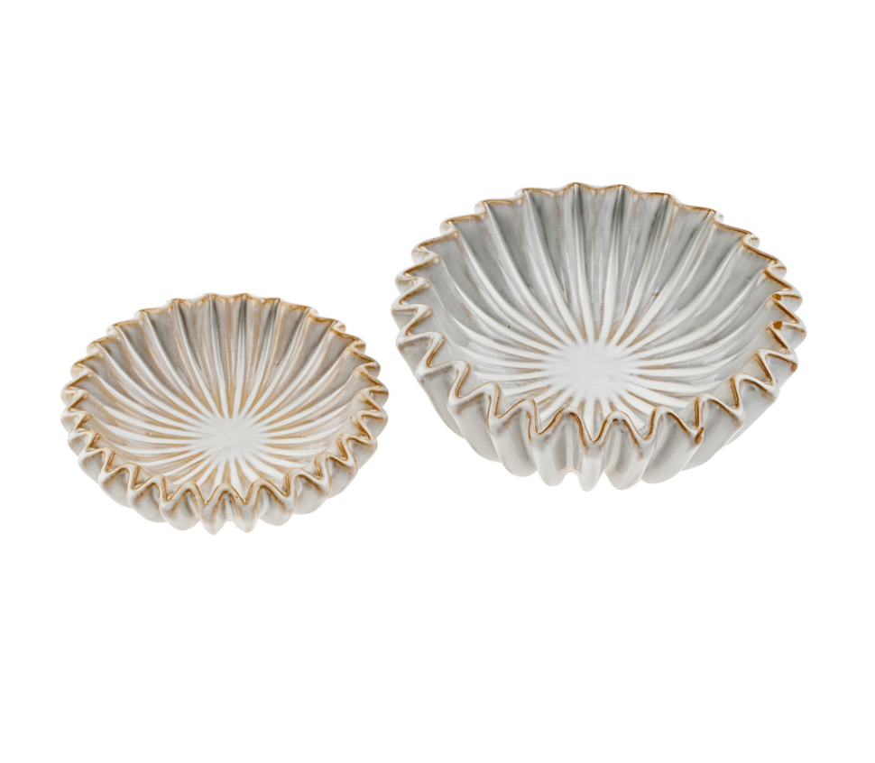 Fluted Ceramic Catchall