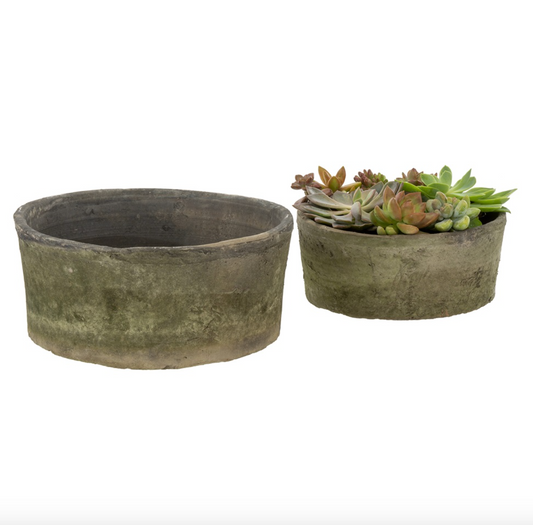 Aged Clay Planter