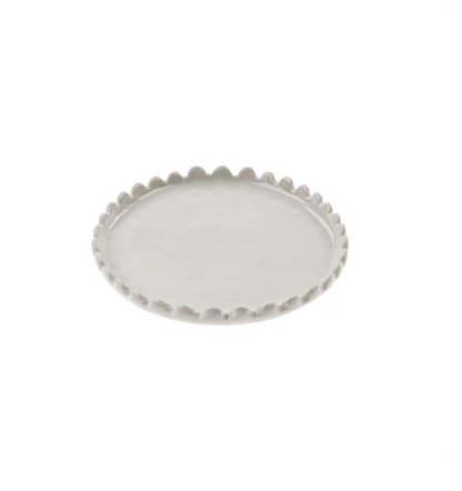 Scalloped Plate