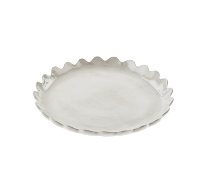 Scalloped Plate