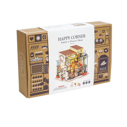 DIY Miniature House Kit: Emily's Flower Shop