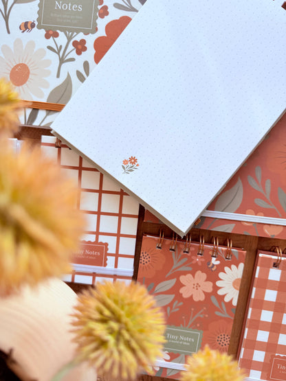 Floral Notebook: Blank
