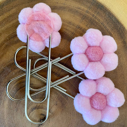 Flower Bookmark- Sangria