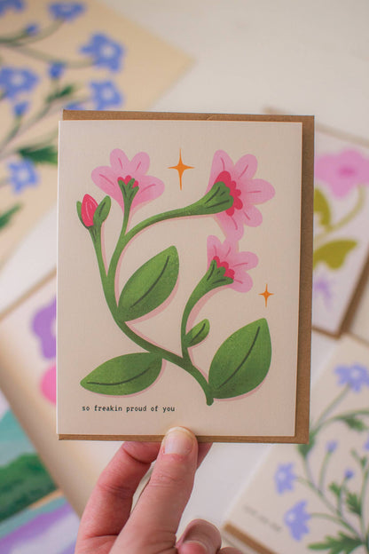 So Freakin Proud Greeting Card