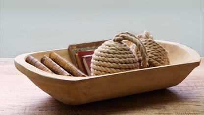 Wooden Dutch Dough Bowl, Germany 1890