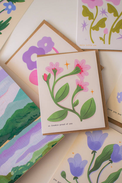 So Freakin Proud Greeting Card