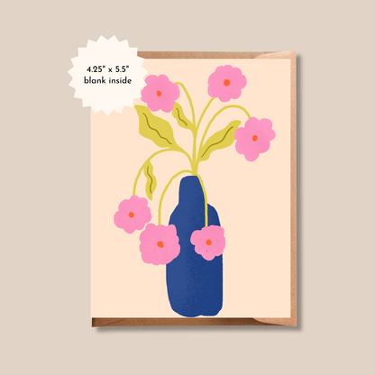 Flower Vase Card