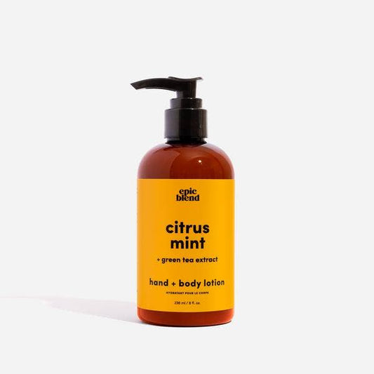 Citrus Mint Hand and Body Lotion: 8oz