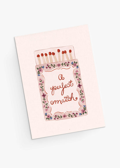 Perfect Match Greeting Card