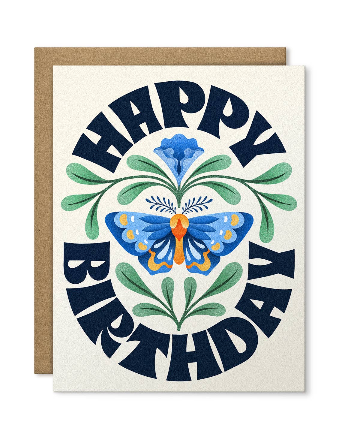 Happy Birthday Butterfly Card