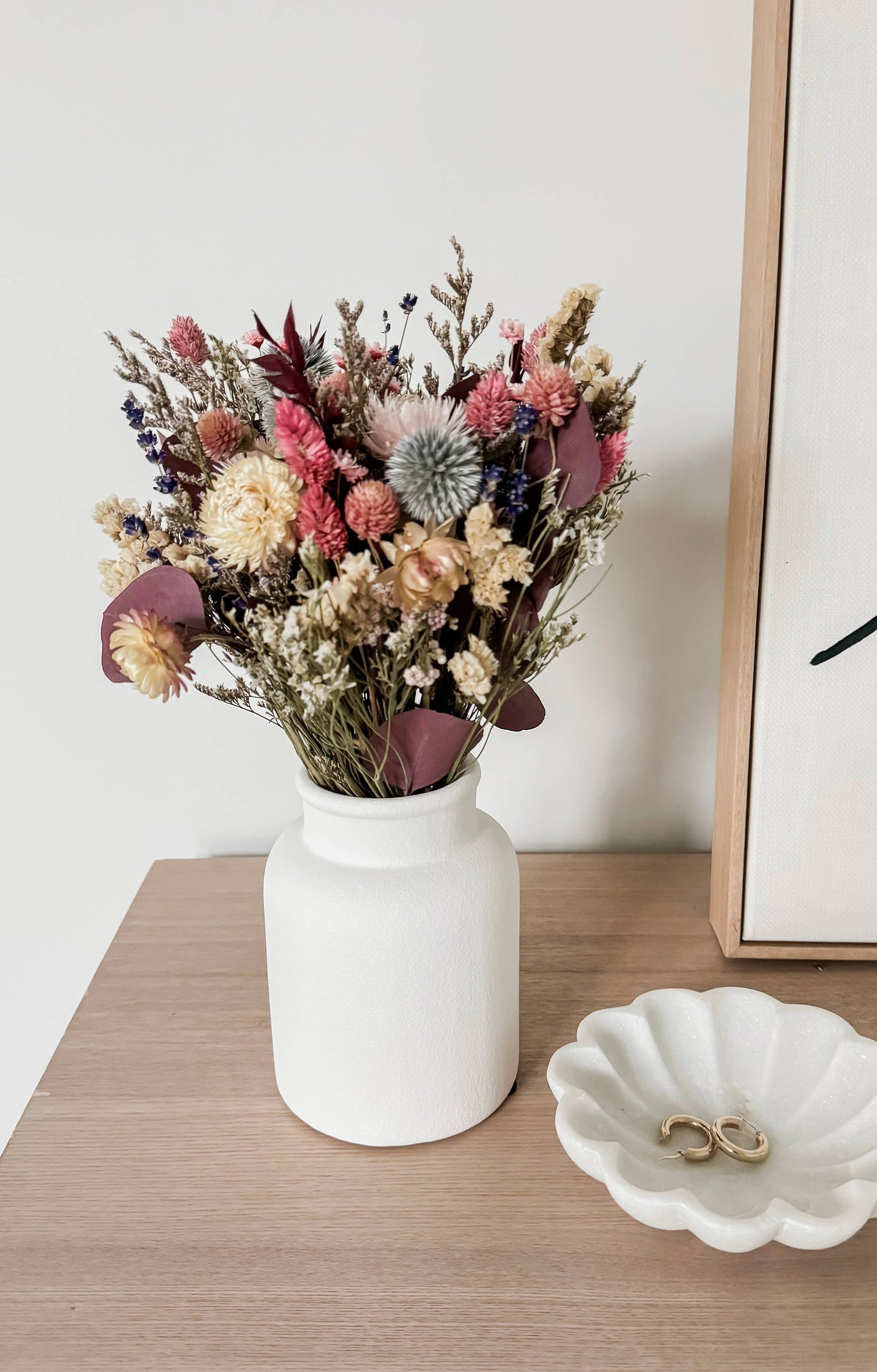 Sana Ceramic Textured Vases: Smallest