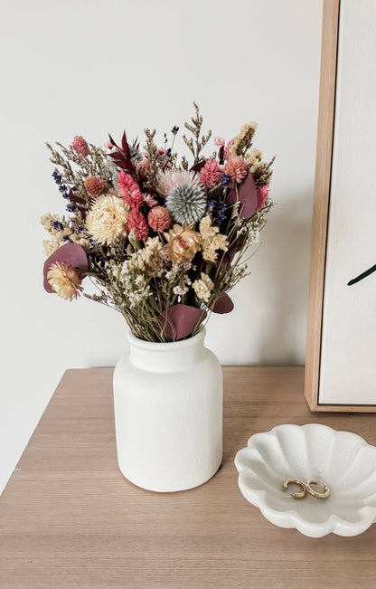 Sana Ceramic Textured Vases: Smallest