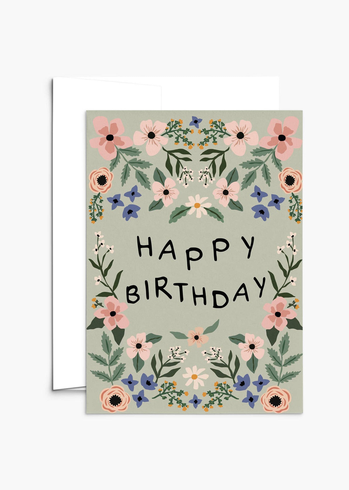 Bonne Fete Garden Birthday card