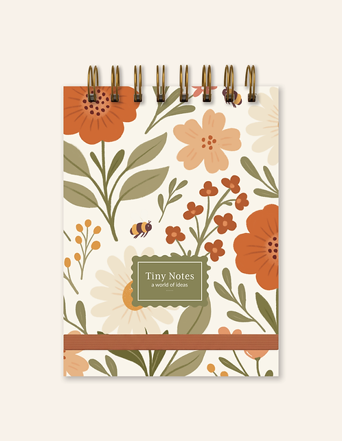 Floral Notebook: Lined