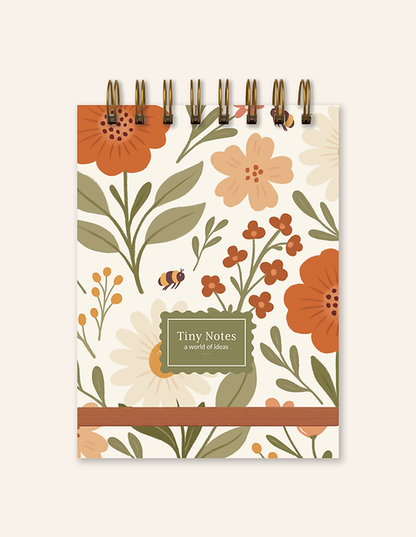 Floral Notebook: Lined