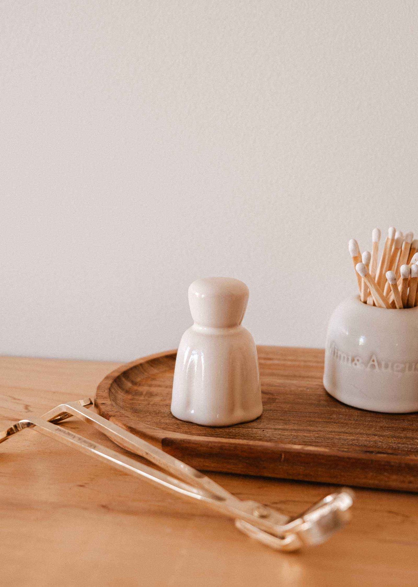Ceramic Candle Snuffer