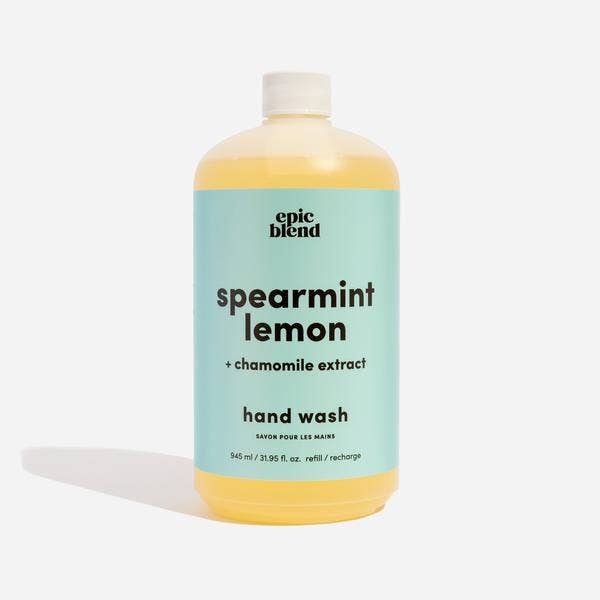 Spearmint Lemon Hand Soap: 8oz